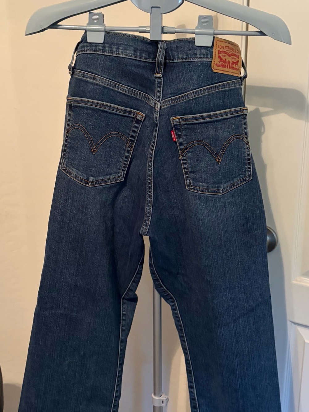 Levi’s Ribcage Straight Ankle Jeans W28 L27 Dial Up The Music - Picture 10 of 10